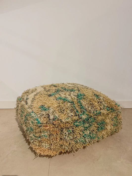 Марокански вълнен пуф 40