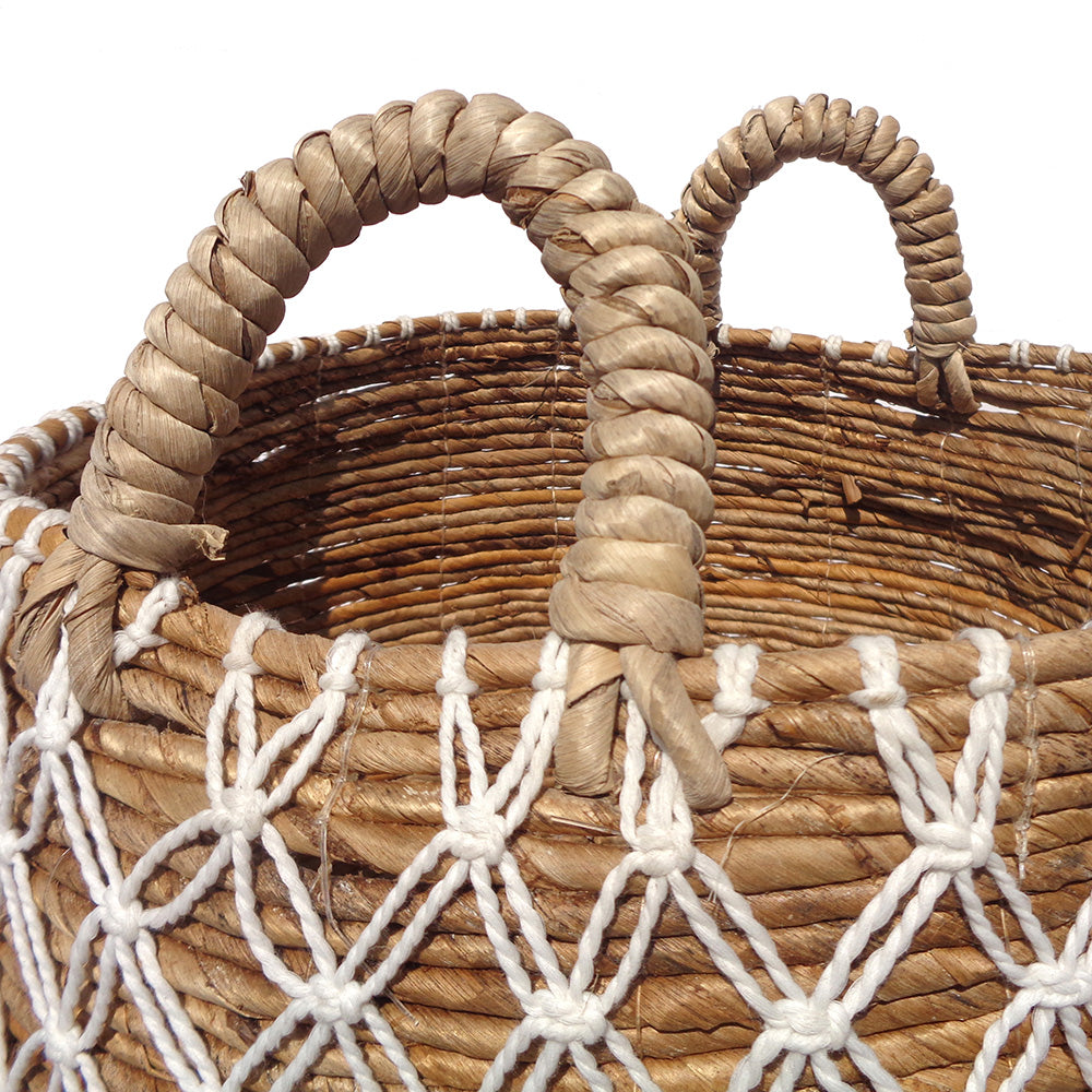 БАНАНОВА КОШНИЦА КОМПЛЕКТ МАКРАМЕ*3