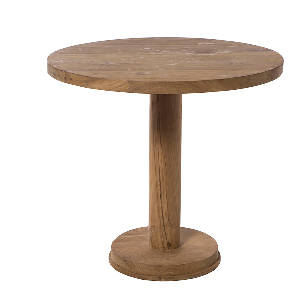 КРЪГЛА МАСА ОТ ТИК*80