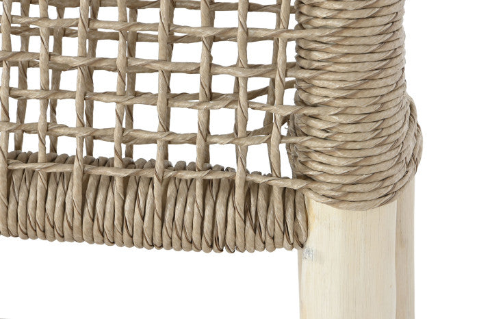 ВЪНШНО КРЕСЛО ОТ ТИК 