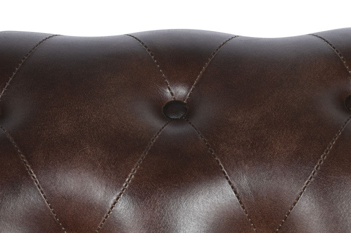 Кожен диван Capitone Kensington 190