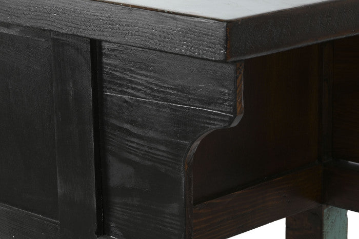 СИНЯ КОНЗОЛА ВЪВ ВИНТИДЖ СТИЛ 170 см 