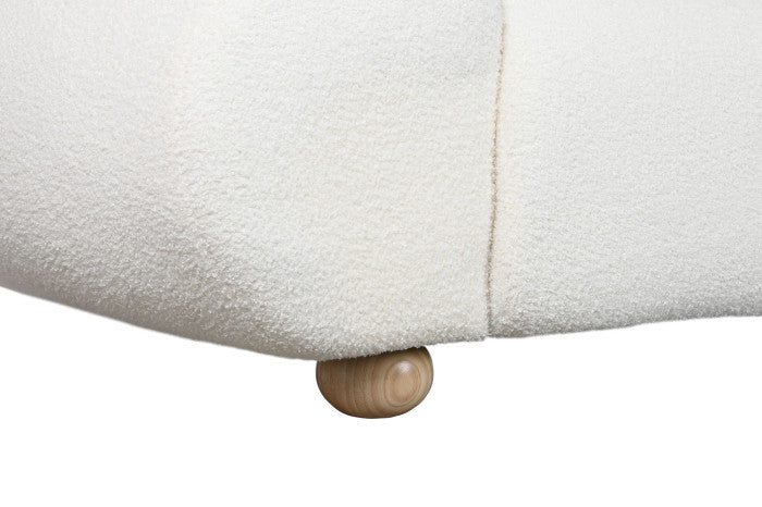 БЯЛ ДИВАН ПЕРЛА 248 см 