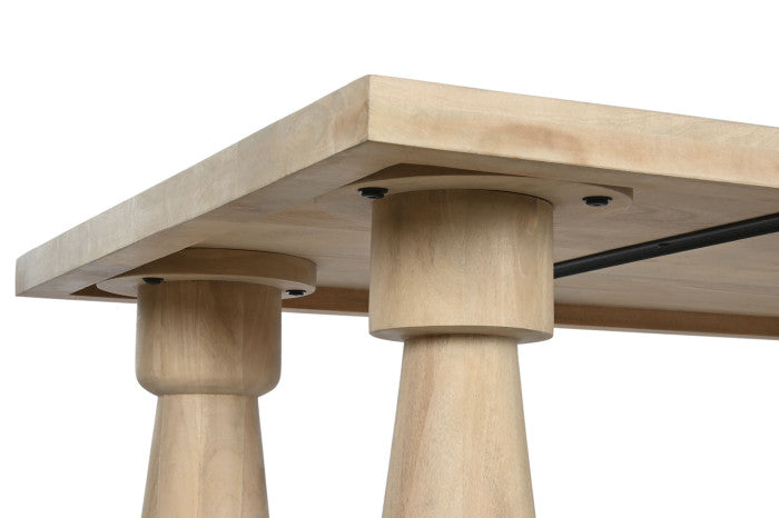 Трапезна маса от мангово дърво 200 см