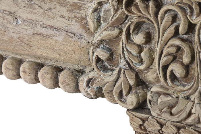 РЕЗБОВАНА ДЪРВЕНА ИНДИ КОНЗОЛА 184 см