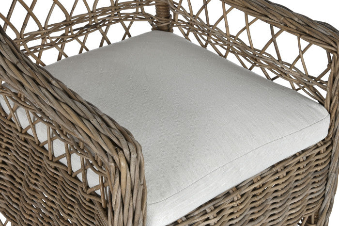 Плетено столче жираф