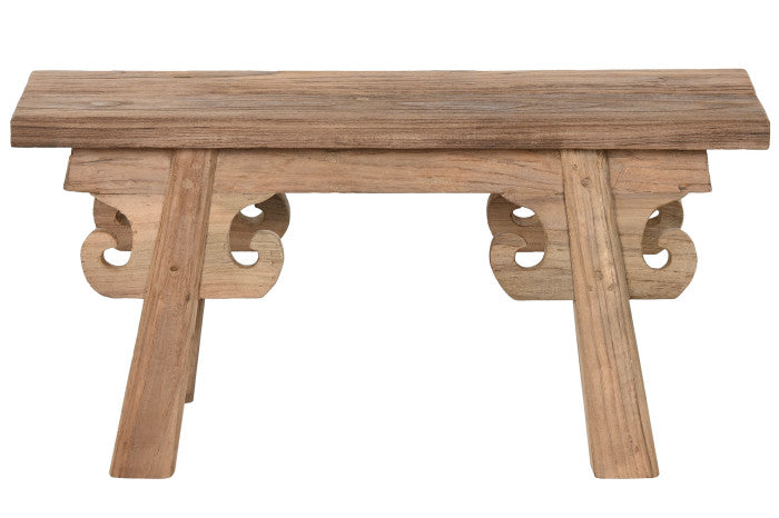 Табуретка от тиково дърво