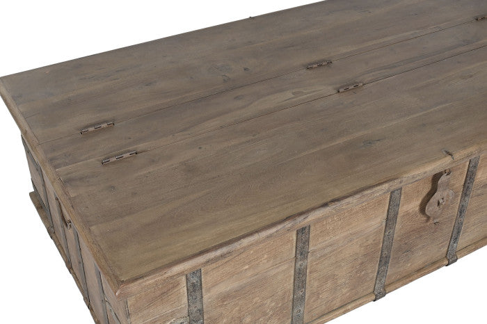 АНТИЧНА МАСИЧКА ЗА КАФЕ ОТ ТИК 158 см