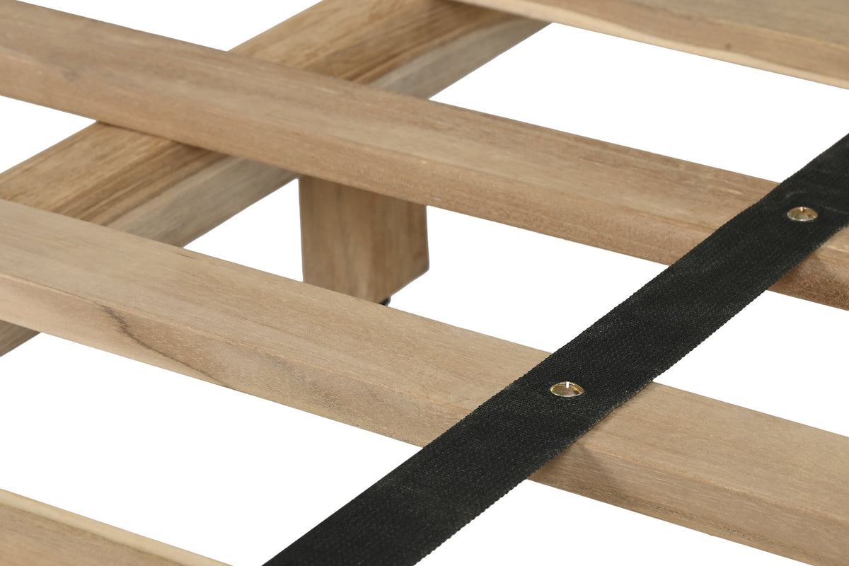 SOLID TEAK WOOD BED 180cm