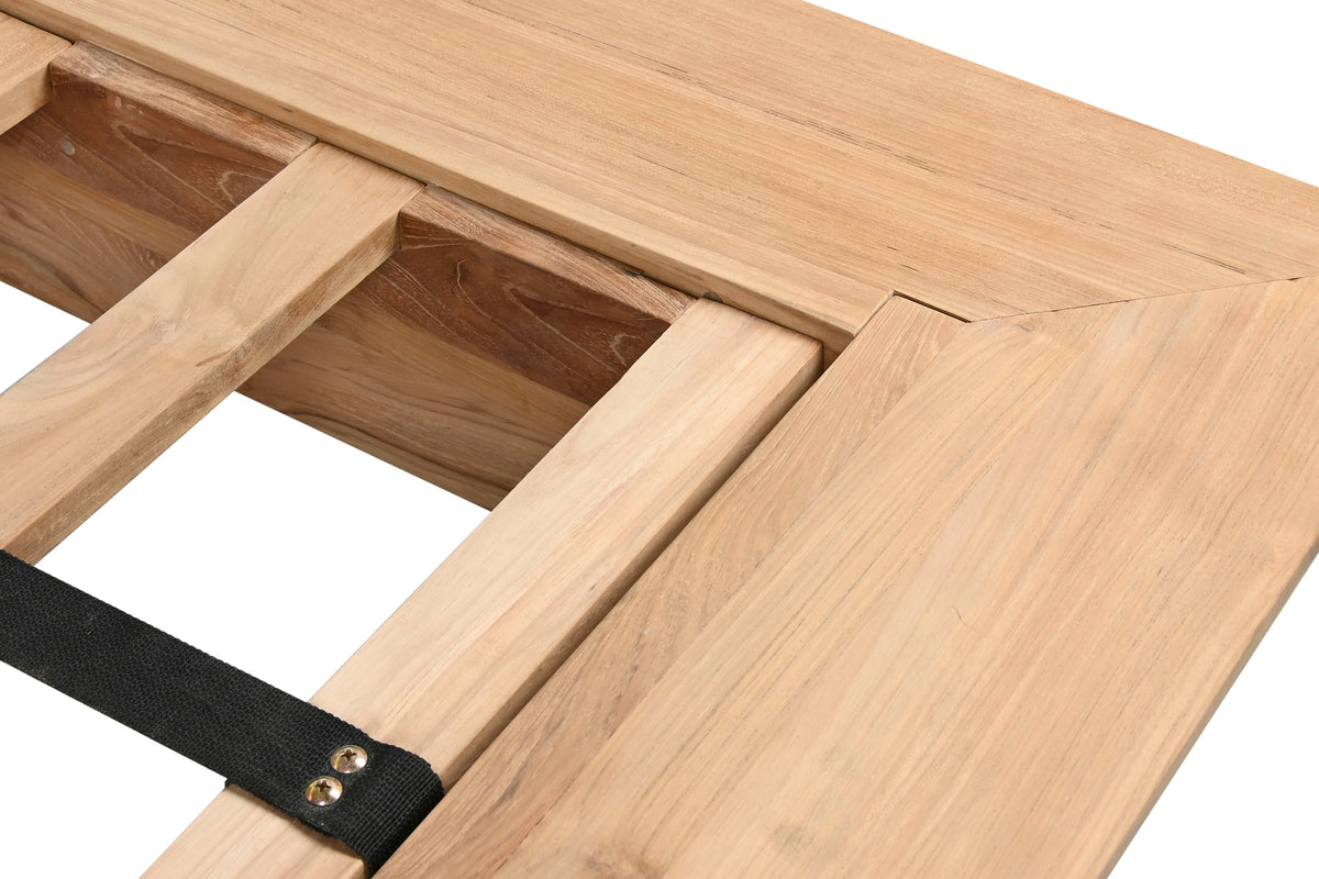 SOLID TEAK WOOD BED 180cm