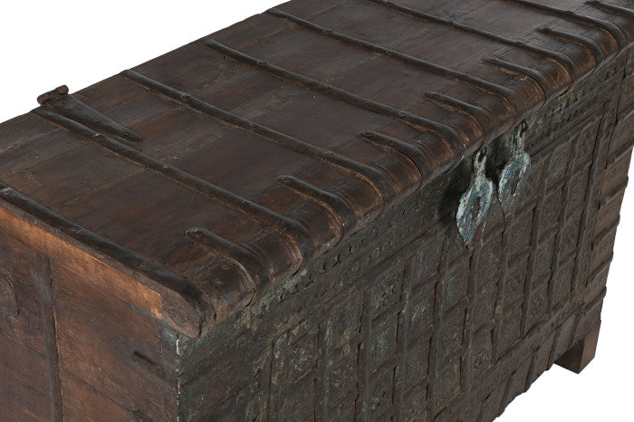 АНТИЧЕН ИНДИЙСКИ СЪКЛ със зестра 