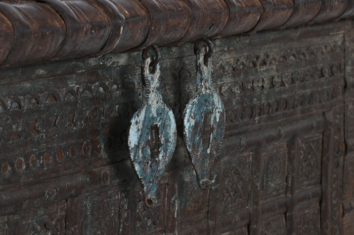 АНТИЧЕН ИНДИЙСКИ СЪКЛ със зестра 