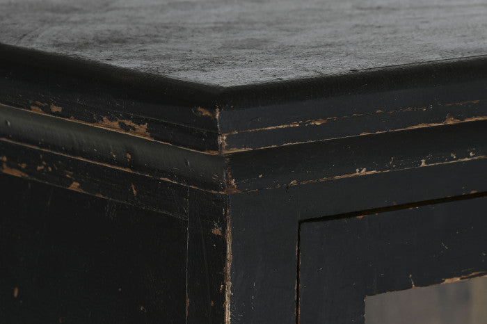 ВИТРИНА МАНГО ЧЕРНО ОТСТАРЯЛО