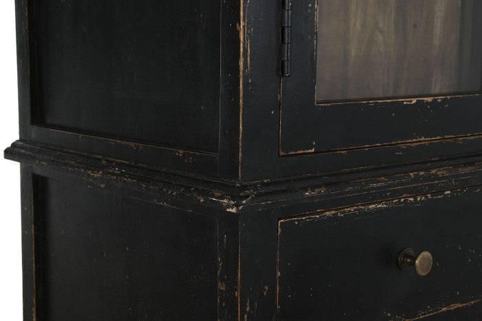 ВИТРИНА МАНГО ЧЕРНО ОТСТАРЯЛО