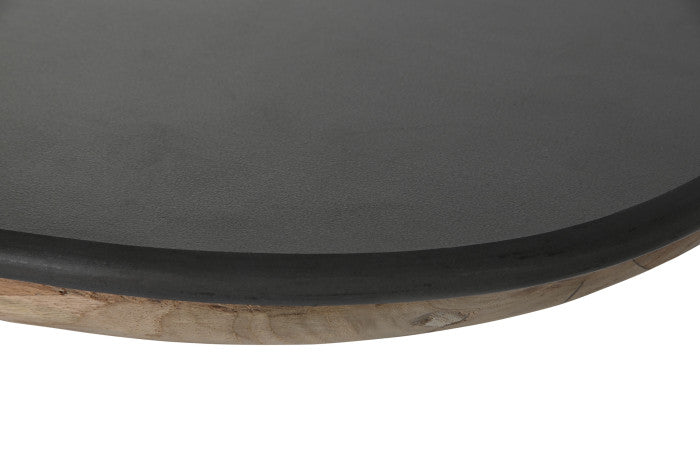 КЕРАМИЧНА И ТИКОВА ДЪРВЕНА ТРАПЕЗАРНА МАСА 240 см