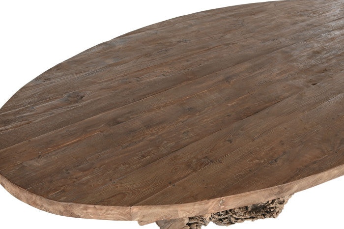 УНИКАЛНА МАСА ОТ ТИКОВО ДЪРВО 240 см