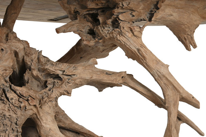 УНИКАЛНА МАСА ОТ ТИКОВО ДЪРВО 240 см