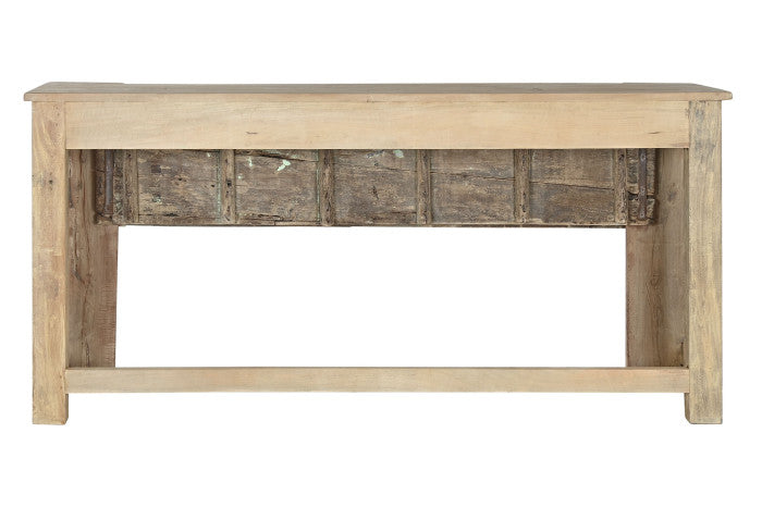 КОНЗОЛА ОТ ТИК ДЪРВО И МЕТАЛ 190 см