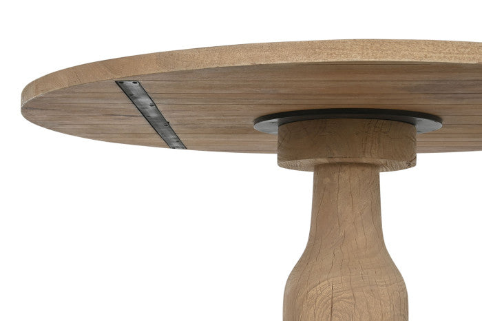 КРЪГЛА ТРАПЕЗАРНА МАСА МАНГА 140 см 