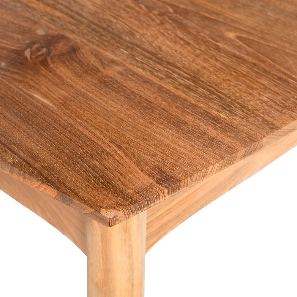 Квадратна маса от тиково дърво Берлин