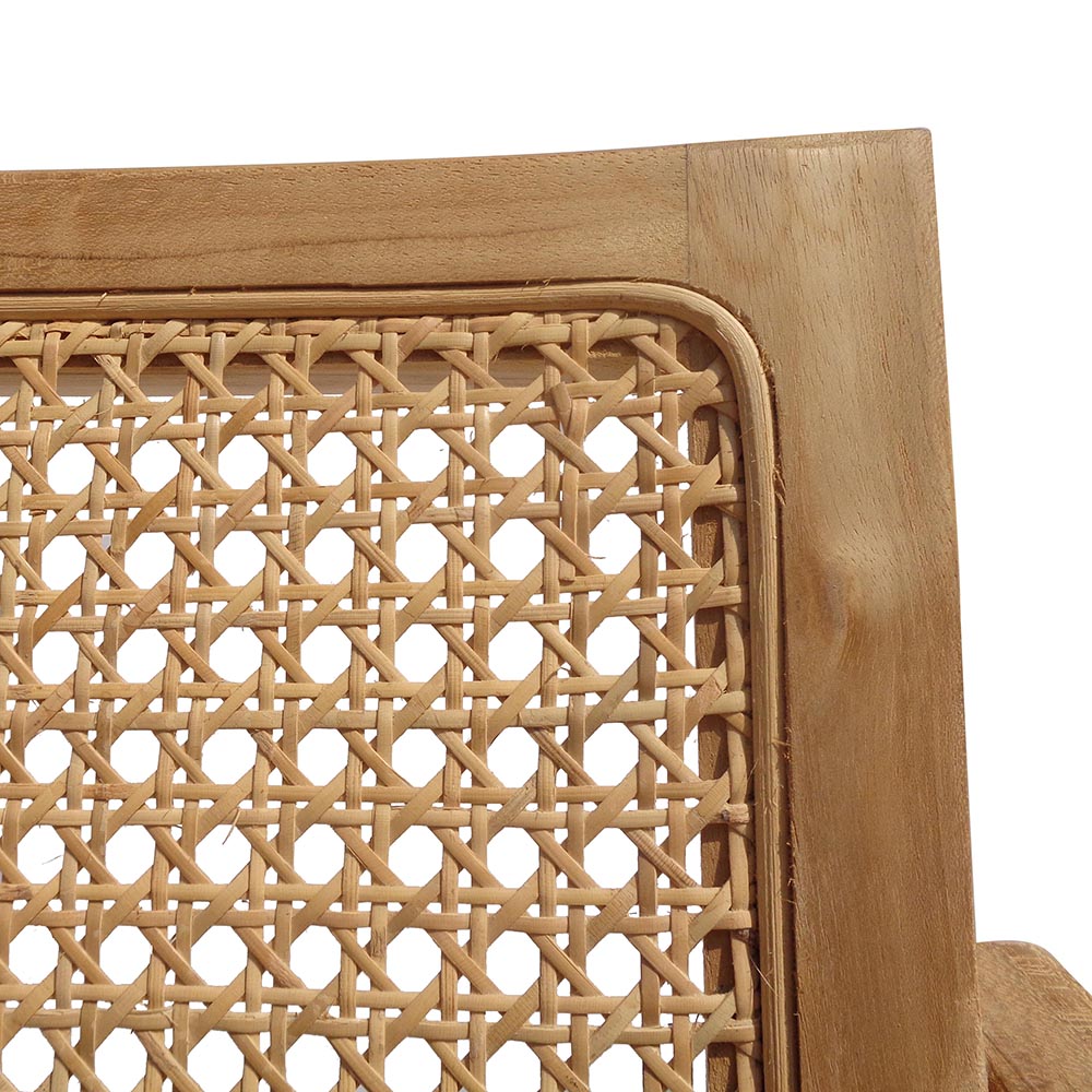 ДВОЕН СТОЛ ОТ ТИК И РАТАН