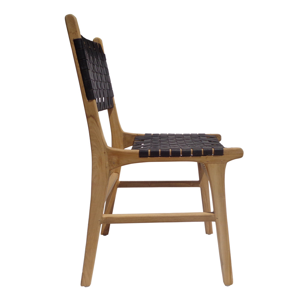 Черен стол за хранене ZUZI