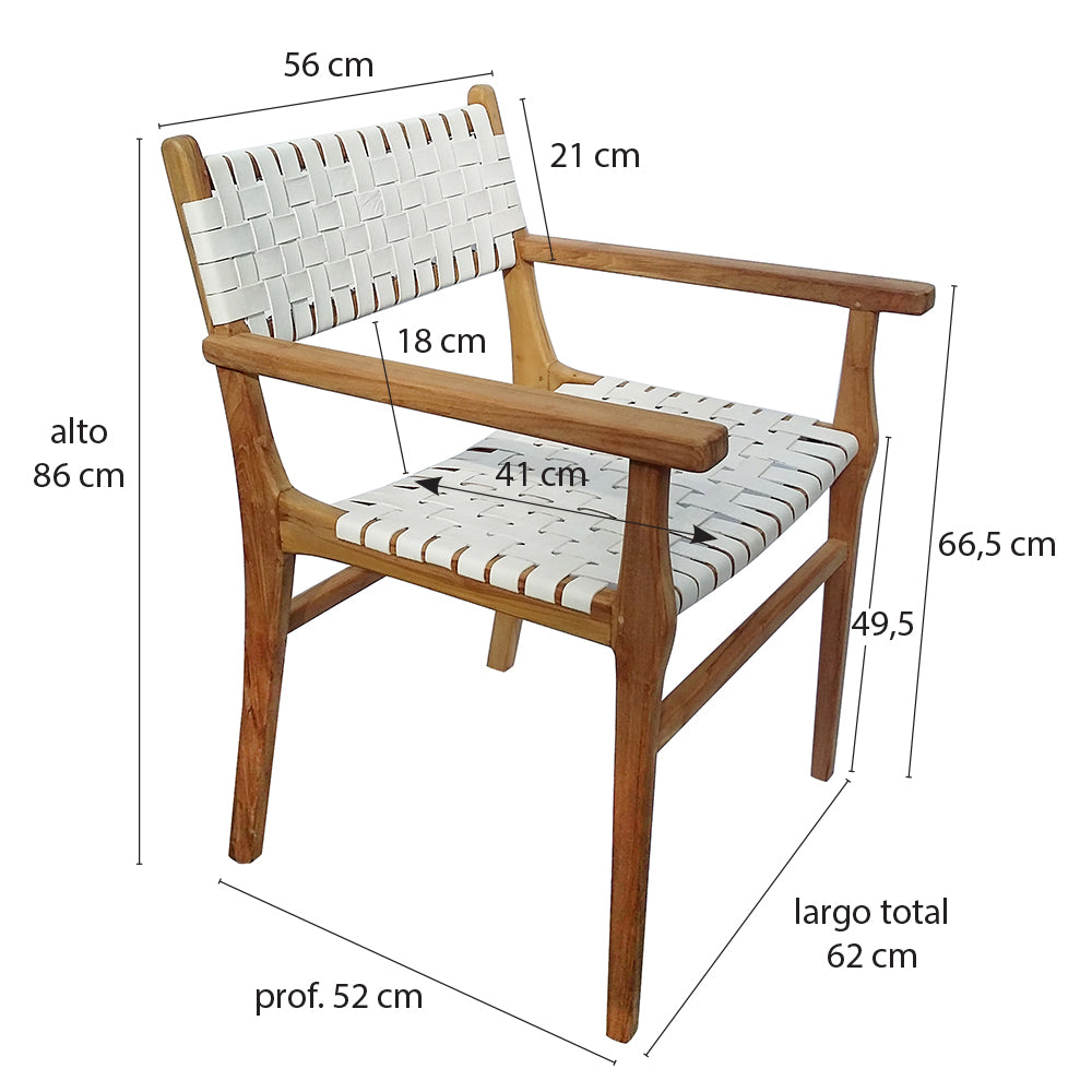 Бял подлакътник ZUZI