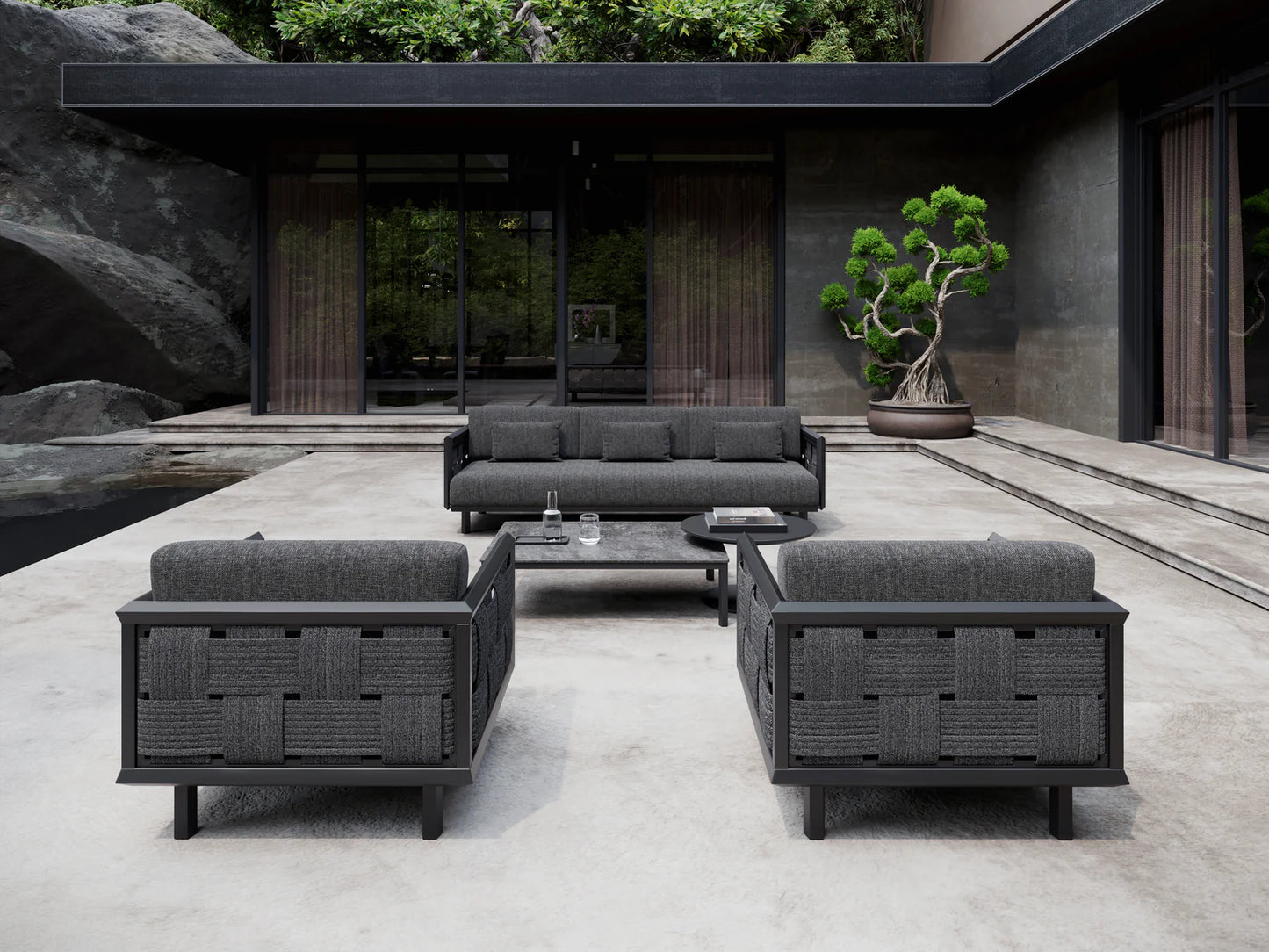 3 МЕСТЕН ​​КОМПЛЕКТ ÉCLAT 