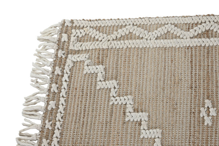 Вълнен килим от юта 