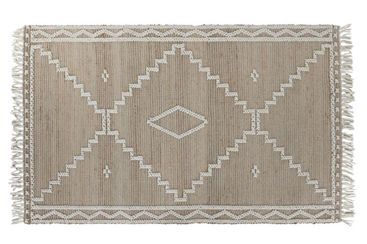 Вълнен килим от юта 