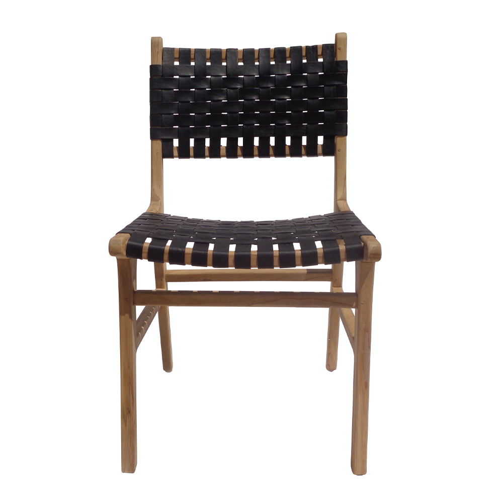 Черен стол за хранене ZUZI