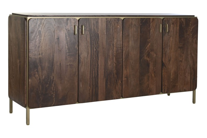 MODERN BUFFET FROM STEEL AND MANGO WOOD 160cm