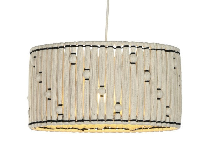 BOHO COTTON THREADS HANGING LAMP