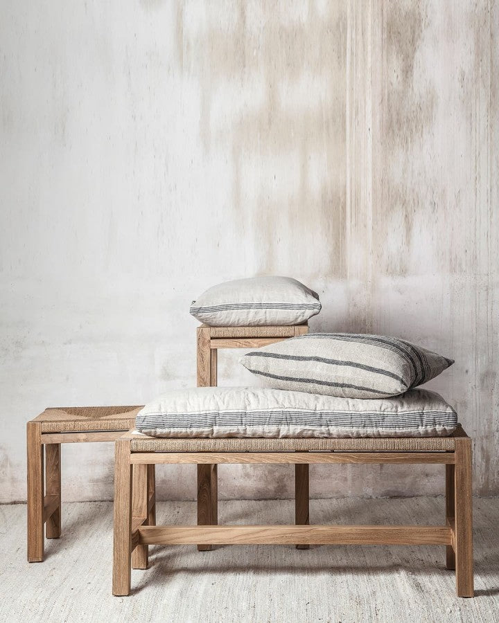 Пейка от тиково дърво ROCA 110 см