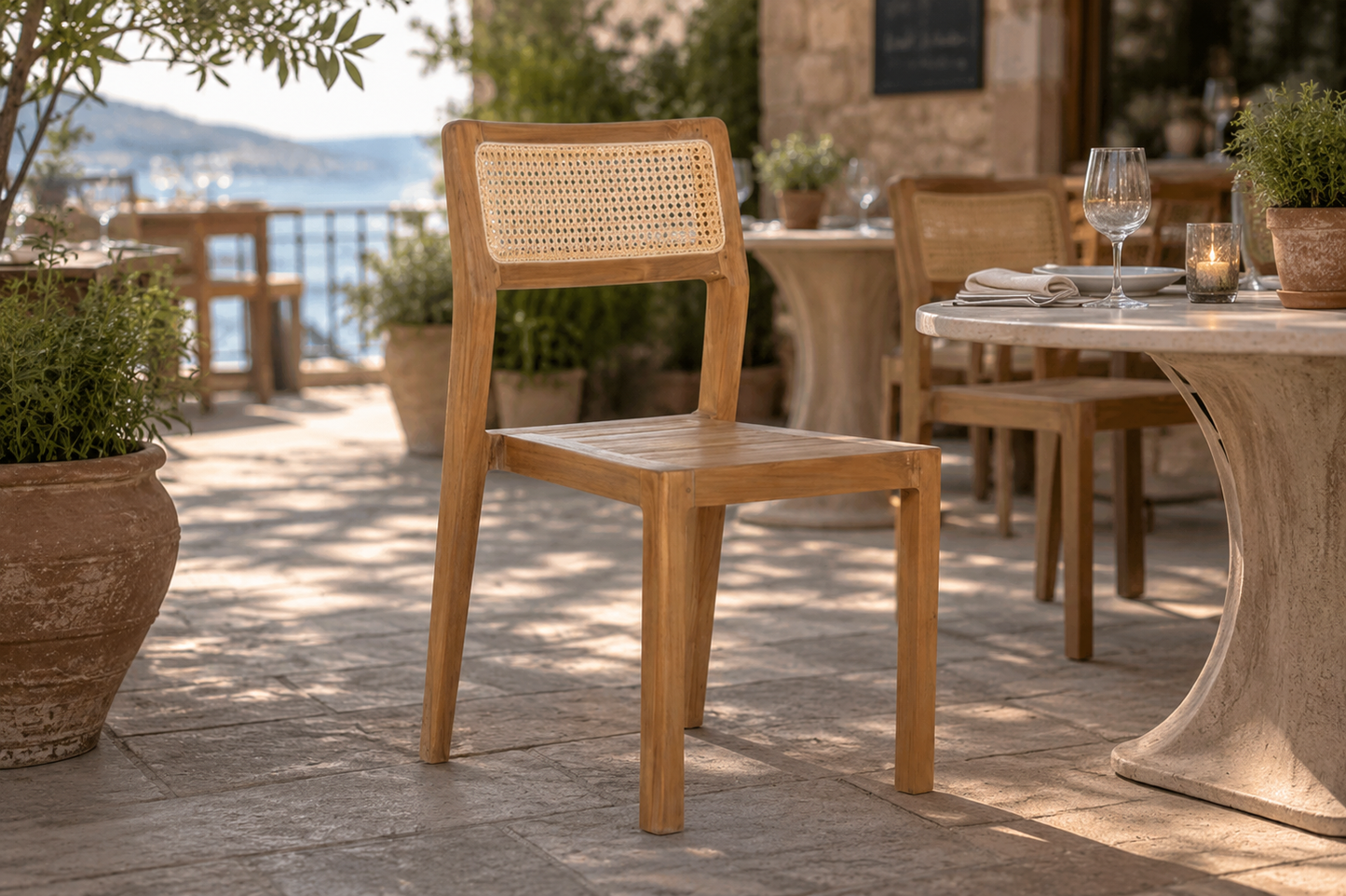 TEAK WOOD OUTDOOR CHAIR