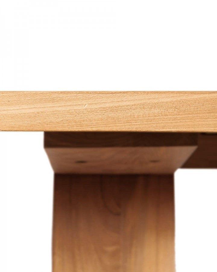 Трапезна маса от тиково дърво BABA 210 см