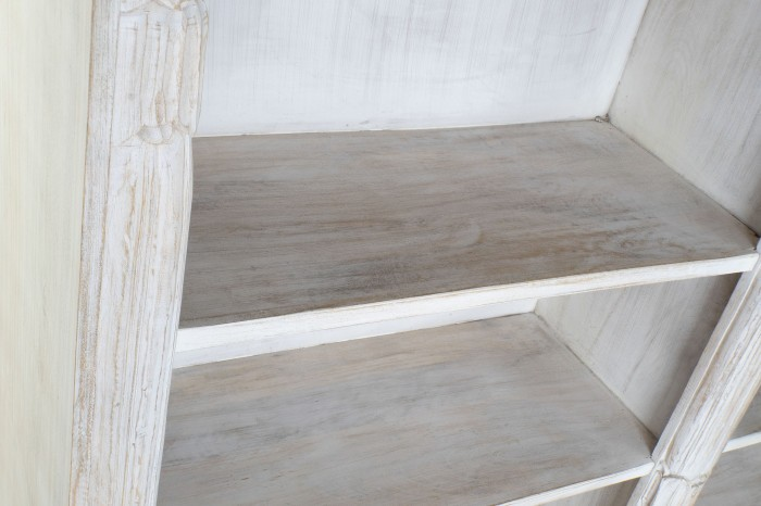 ORIENTAL WOOD BOOKCASE 180cm