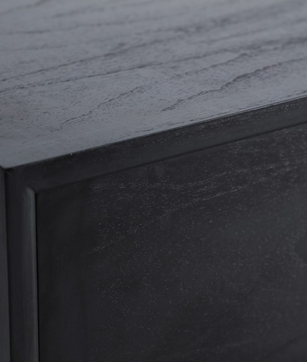 BLACK WOOD SIDEBOARD DEMMIN