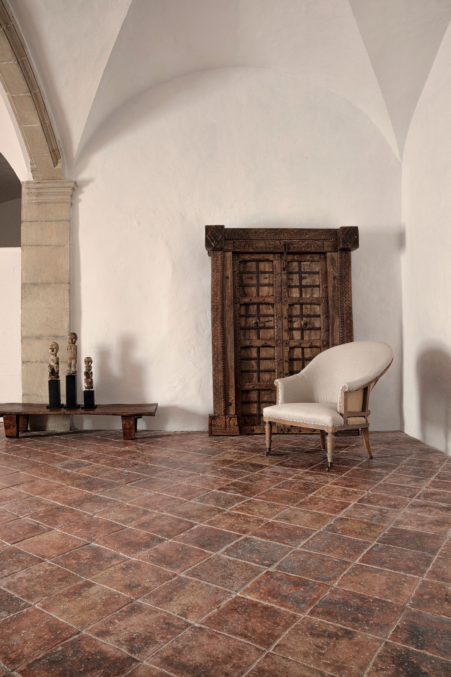 ДЪРВЕНА ДЕКОРАТИВНА ФИГУРА 67 см