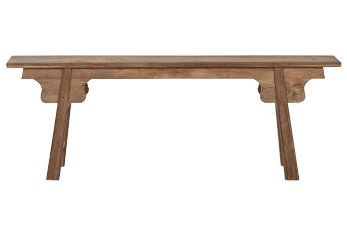 RECYCLED TEAK WOOD BENCH 140cm