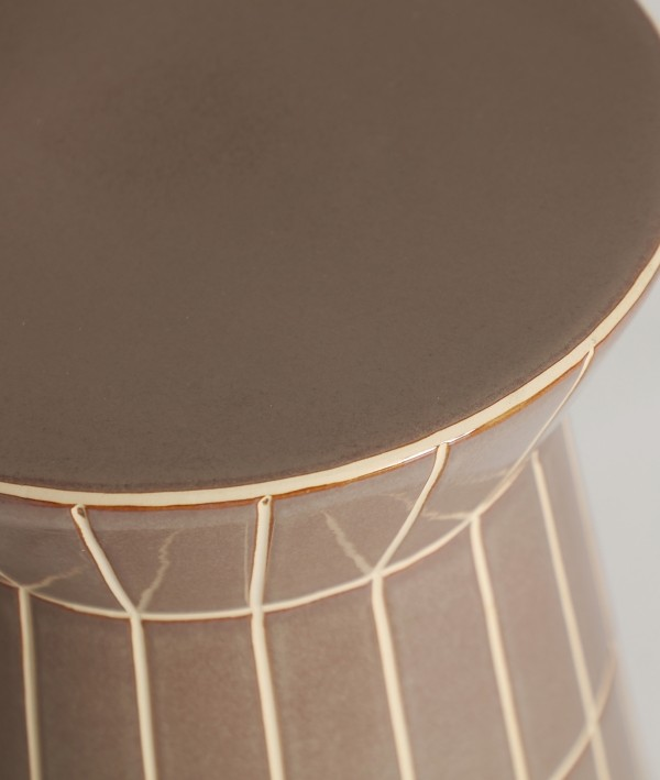 ATTICUS SIDE TABLE IN BROWN