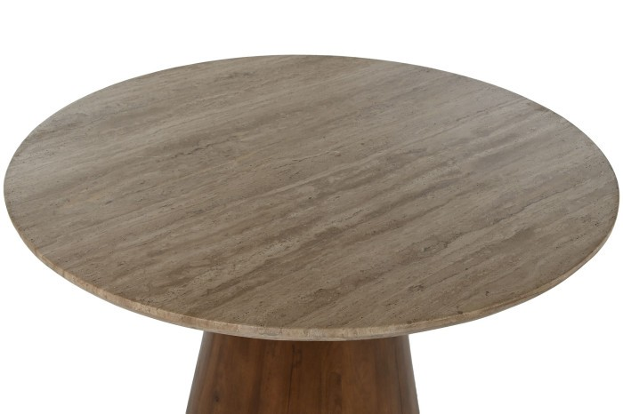 MARBLE ROUND DINING TABLE 120 cm