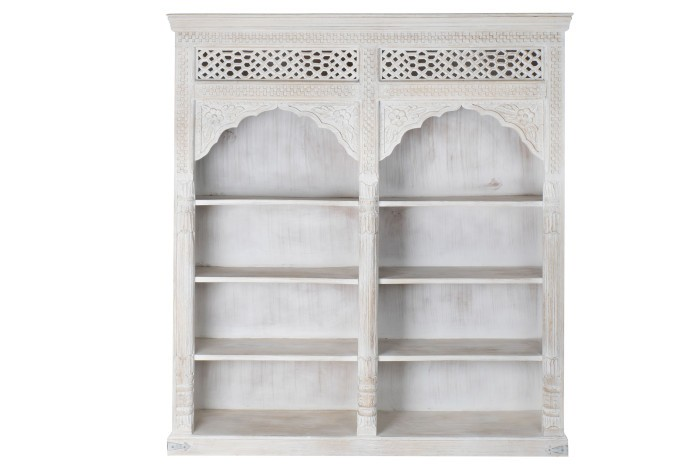 ORIENTAL WOOD BOOKCASE 180cm