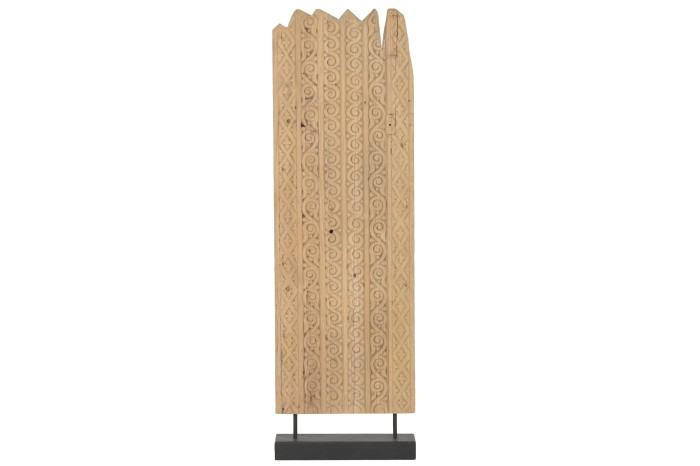 TEAK WOOD HAND MADE SCLUPTURE