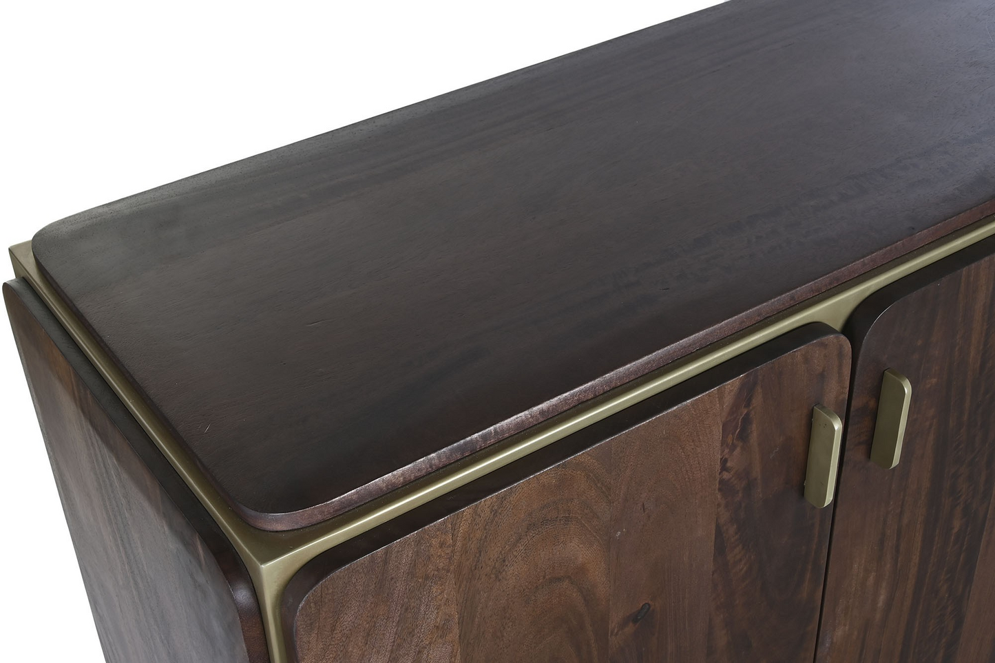 MODERN BUFFET FROM STEEL AND MANGO WOOD 160cm