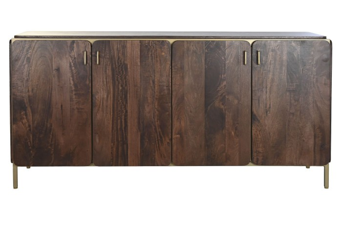 MODERN BUFFET FROM STEEL AND MANGO WOOD 160cm