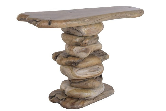 CONSOLE TABLE WOODENSTONE 120cm