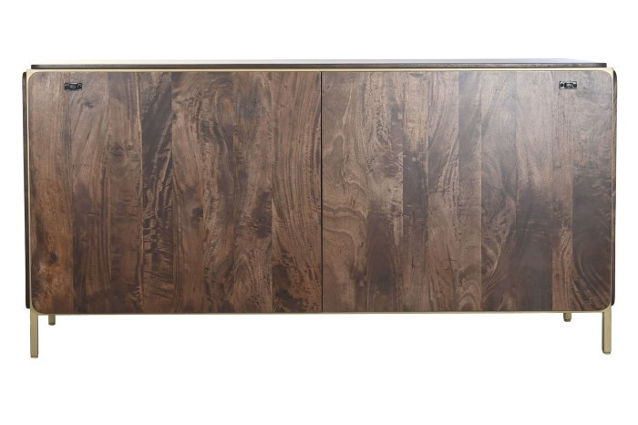 MODERN BUFFET FROM STEEL AND MANGO WOOD 160cm