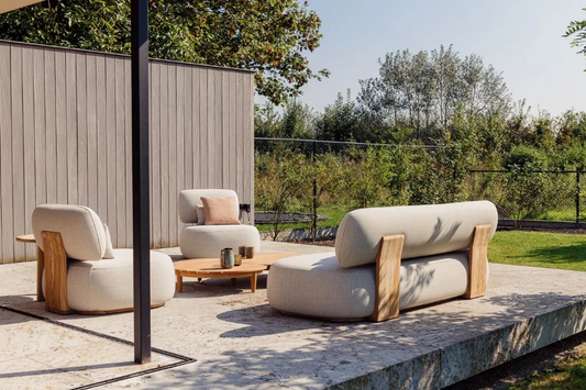 OUTDOOR SOFA RUBY 3 SEATS