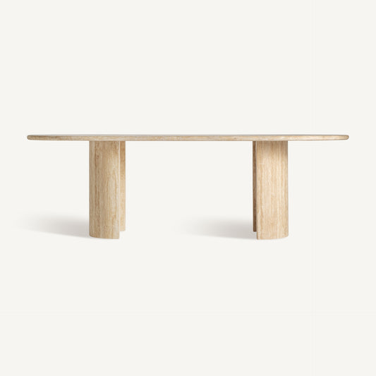 Трапезна маса от травертин THIENNES